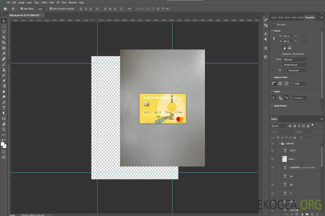 Argentine Banco Santander Río mastercard photolook recto template Argentine Banco Santander Río mastercard photolook recto template